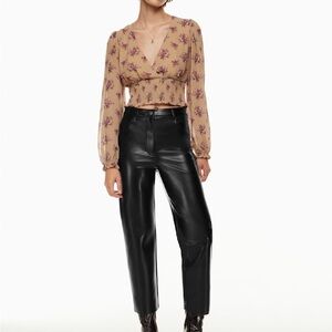 WILFRED | Aritzia | The Melina Cropped Pant, Size 10